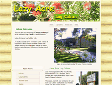 Tablet Screenshot of lazyacre.com